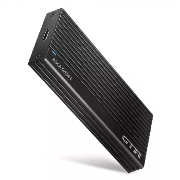 Axagon EEM2-GTR išorinis USB-C 3.2 Gen 2 metalinis dėklas M.2 NVMe SSD diskams