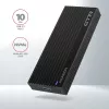 Axagon EEM2-GTR išorinis USB-C 3.2 Gen 2 metalinis dėklas M.2 NVMe SSD diskams