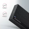 Axagon EEM2-GTR išorinis USB-C 3.2 Gen 2 metalinis dėklas M.2 NVMe SSD diskams