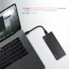 Axagon EEM2-GTR išorinis USB-C 3.2 Gen 2 metalinis dėklas M.2 NVMe SSD diskams