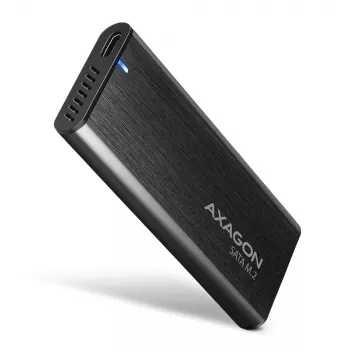 Išorinis SSD dėklas Axagon EEM2-SBC USB-C 3.2 Gen 2 Juodas M.2