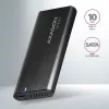 Išorinis SSD dėklas Axagon EEM2-SBC USB-C 3.2 Gen 2 Juodas M.2