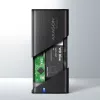 Išorinis SSD dėklas Axagon EEM2-SBC USB-C 3.2 Gen 2 Juodas M.2