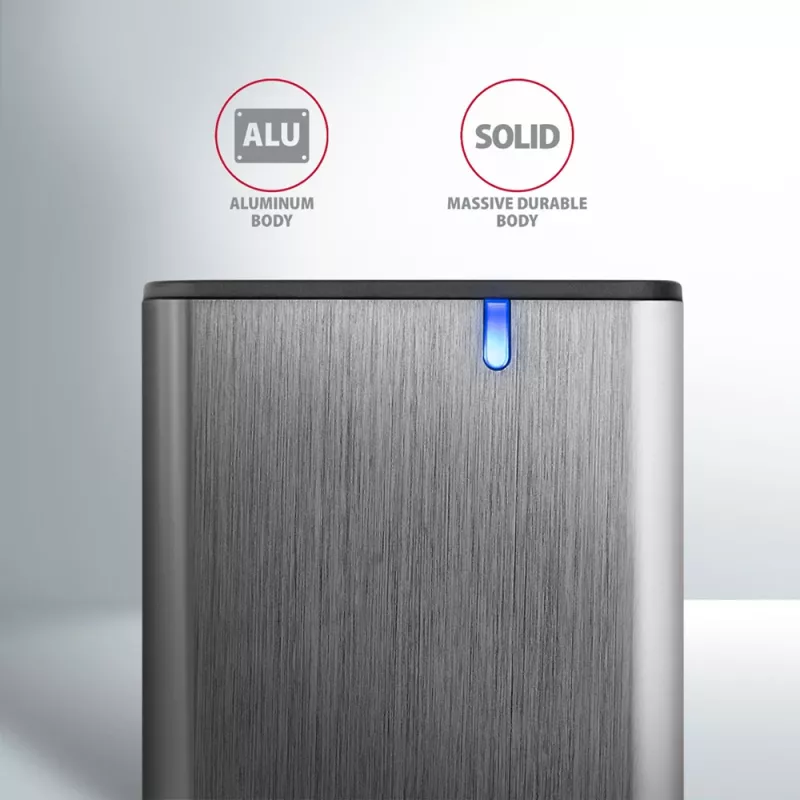 Axagon EEM2-SG2 SuperSpeed+ USB-C išorinis M.2 NVMe ir SATA SSD dėklas