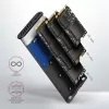 Axagon EEM2-SG2 SuperSpeed+ USB-C išorinis M.2 NVMe ir SATA SSD dėklas