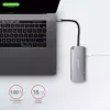 Axagon HMC-6M2 USB 3.2 Gen 1 centras, 2x USB-A, HDMI, RJ-45, SATA M.2, PD 100W, USB-C laidas