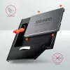 Axagon RSS-CD09 2.5 inch SSD/HDD adapteris į DVD lizdą 9,5 mm LED ALU vidinis SATA