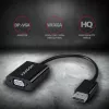 Vaizdo kabelio adapteris Axagon RVD-VGN DisplayPort į VGA 0,16 m