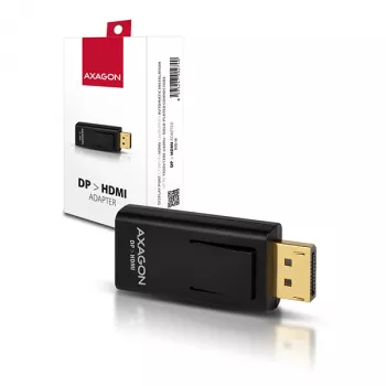 Keitiklis Axagon RVD-HI DisplayPort į HDMI juodas