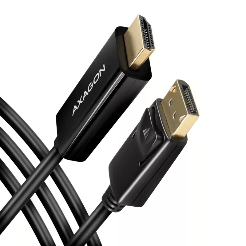 Axagon RVD-HI14C2 DisplayPort į HDMI 1.4 kabelis 1,8 m, 4K/30Hz