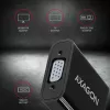 Axagon RVH-VGAN HDMI į VGA adapteris FullHD, 1920x1200, garso išvestis, maitinimo įvadas