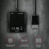 Axagon RVH-VGAN HDMI į VGA adapteris FullHD, 1920x1200, garso išvestis, maitinimo įvadas