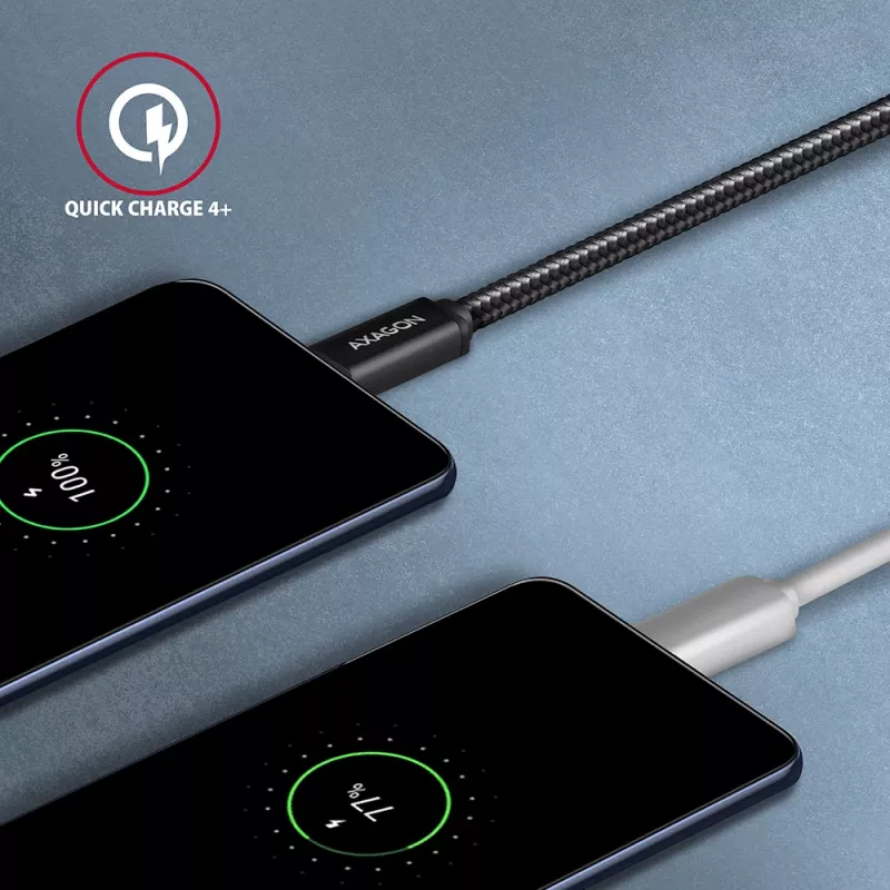 Axagon BUCM3-AM20AB SPEED USB-C <> USB-A 3.2 Gen 1 laidas 2 m
