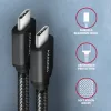 Axagon BUCM3-CM20AB SPEED USB-C <> USB-C 3.2 Gen 1 laidas 2 m