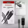 Axagon RVC-DPC USB-C į DisplayPort laidas 1,8 m 4K/60Hz