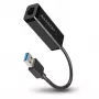 Axagon ADE-SR USB-A gigabito eterneto adapteris, laidinis, USB, Ethernet, 1000 Mbit/s, juodas