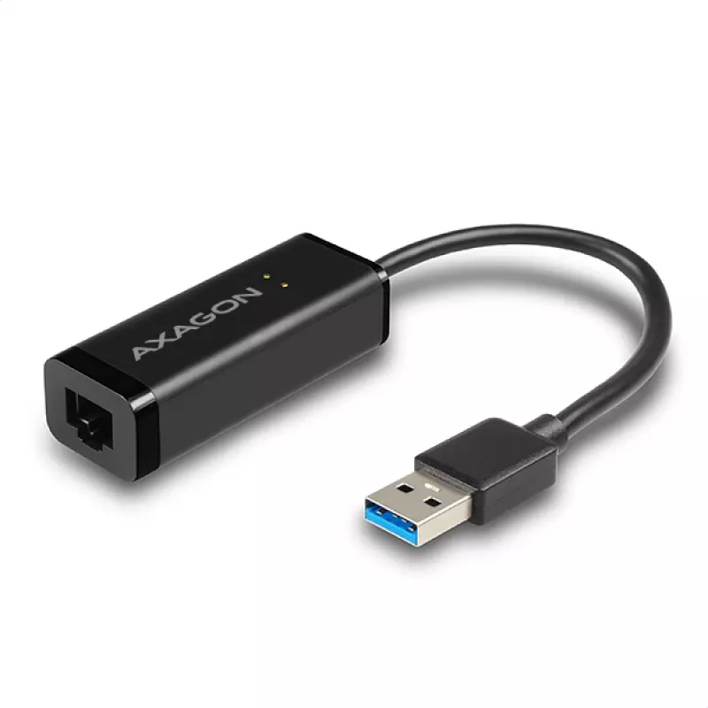 Axagon ADE-SR USB-A gigabito eterneto adapteris, laidinis, USB, Ethernet, 1000 Mbit/s, juodas