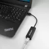 Axagon ADE-SR USB-A gigabito eterneto adapteris, laidinis, USB, Ethernet, 1000 Mbit/s, juodas
