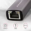 AXAGON ADE-TRC USB-C Gigabit Ethernet tinklo adapteris, 10/100/1000, Titan Grey