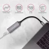 AXAGON ADE-TRC USB-C Gigabit Ethernet tinklo adapteris, 10/100/1000, Titan Grey