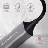 AXAGON ADE-TRC USB-C Gigabit Ethernet tinklo adapteris, 10/100/1000, Titan Grey
