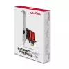 Axagon PCEE-G25 PCIe – 2.5 Gigabit Ethernet adapteris Realtek 8125, PXE, su SP ir LP