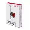 AXAGON PCEE-GIX PCIe Gigabit Ethernet tinklo kortelė, Intel I210-AT