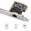 Axagon PCEE-GRF PCIe Gigabit Ethernet adapteris su Realtek 8111F ir SP & LP