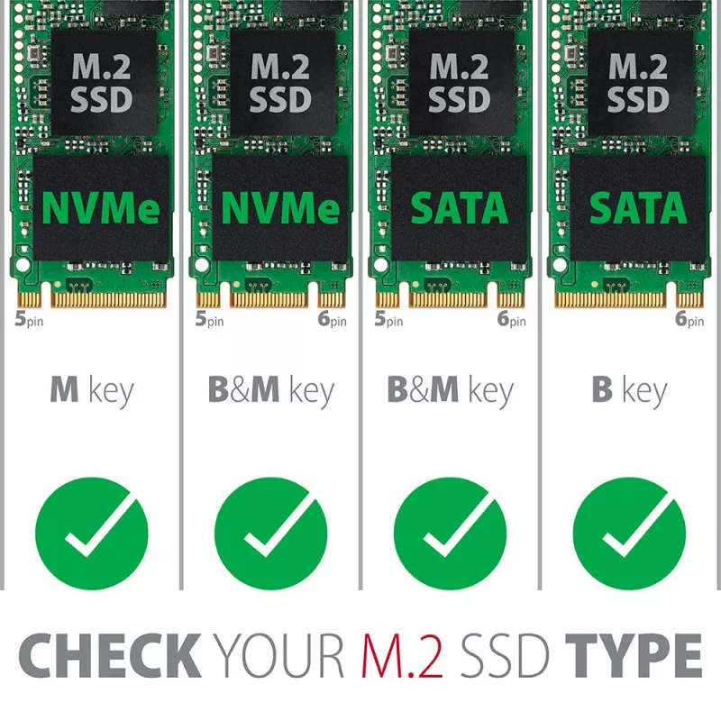 Axagon PCEM2-D PCIe x4 adapteris dviems M.2 NVMe M-key + SATA B-key SSD
