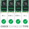 Axagon PCEM2-DC PCIe x4 – M.2 NVMe M-rakto + SATA B-rakto lizdo adapteris su aušinimu, SP & LP