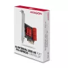 Interfeiso kortelė AXAGON PCES-SA6 – PCIe į SATA (ASM1166), 6 Gbit/s, pilno aukščio/žemo profilio, vidinė