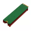 Axagon CRL-M2 Pasyvus aliumininis aušintuvas M.2 SSD diskams, dydis 2280, aukštis 12 mm
