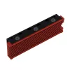 Axagon CRL-M2 Pasyvus aliumininis aušintuvas M.2 SSD diskams, dydis 2280, aukštis 12 mm