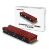 Axagon CRL-M2 Pasyvus aliumininis aušintuvas M.2 SSD diskams, dydis 2280, aukštis 12 mm