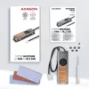 Axagon CLR-M2FAN Varinis radiatorius su ventiliatoriumi vienpusiams ir dvipusiams M.2 SSD diskams, dydis 2280, aukštis 13 mm