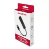 Axagon HMA-GL3A USB 3.0 kelių prievadų centras su Gigabit LAN, 3x USB-A, microSD, juodas
