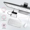 Axagon HMC-6GL USB 3.2 Gen 1 šakotuvas, 3x USB-A, HDMI 4k/30Hz, RJ-45, PD 100W, 20cm USB-C laidas