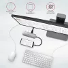 Axagon HMC-5 USB 3.2 Gen 1 hubas, 2x USB-A, HDMI, SD/microSD, PD 100W, 20 cm USB-C laidas