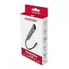 Axagon HMC-5 USB 3.2 Gen 1 hubas, 2x USB-A, HDMI, SD/microSD, PD 100W, 20 cm USB-C laidas