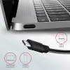 Axagon HMC-5G2 USB 10Gbps šakotuvas, 2x USB-A, 2x USB-C, HDMI 4k/60Hz, PD 100W, USB-C laidas