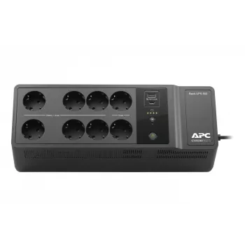 APC Back-UPS BE850G2-GR - Nepertraukiamo maitinimo šaltinis 8 lizdai, 850VA, 2 USB įkrovimo prievadai, 1 USB duomenų prievadas