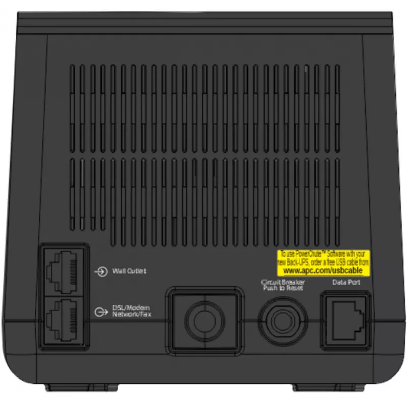 APC Back-UPS BE850G2-GR - Nepertraukiamo maitinimo šaltinis 8 lizdai, 850VA, 2 USB įkrovimo prievadai, 1 USB duomenų prievadas