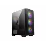 MSI MAG Forge M100R Midi Tower Juodas, Peršviečiamas