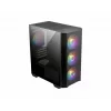 MSI MAG Forge M100R Midi Tower Juodas, Peršviečiamas
