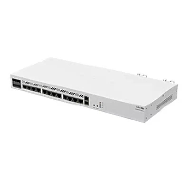 Laidinis maršrutizatorius MikroTik CCR2116-12G-4S+ — 13x Gigabit RJ-45, 4x SFP+, 2000 MHz, DDR4, baltas