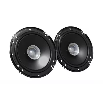 Automobilio garsiakalbis JVC CS-J610X 2 krypčių apvalus 16 cm (6 col.) 30 W RMS 300 W maks. 4 Ω, montavimo gylis 4,3 cm, juodas, rinkinys po 2 vnt.