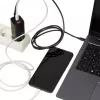 Mobiliojo įrenginio greitasis kroviklis IBOX ILUC65B — 65 W, 3x USB (2x USB-A Gen1, 1x USB-C), juodas, 100–240 V