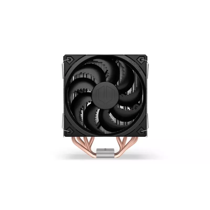 Oro aušintuvas ENDORFY Fera 5 Dual Fan — 2x 120 mm PWM ventiliatoriai, 4 šilumos vamzdeliai, TDP 220 W, suderinamas su LGA 2011 ir kitais lizdais, juodas