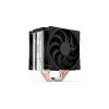 Oro aušintuvas ENDORFY Fera 5 Dual Fan — 2x 120 mm PWM ventiliatoriai, 4 šilumos vamzdeliai, TDP 220 W, suderinamas su LGA 2011 ir kitais lizdais, juodas