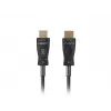 LANBERG HDMI kabelis - M/m v2.1 Optinis AOC - 20m Juodas